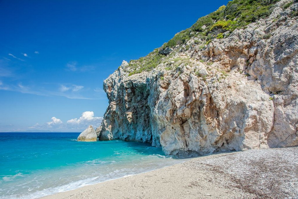  Milos plaža Lefkada 